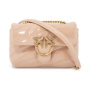 Gewatteerde Love Baby Puff Tas Pinko , Pink , Dames