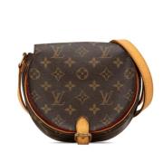 Pre-owned Canvas shoulder-bags Louis Vuitton Vintage , Brown , Dames