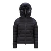 Herbe Stijlvolle Jas Moncler , Black , Dames