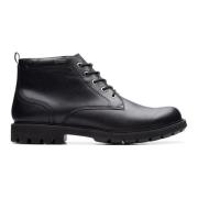 Waterdichte enkellaars - zwart Clarks , Black , Heren