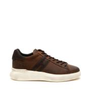 Bruine Sneakers H580 Hogan , Brown , Heren