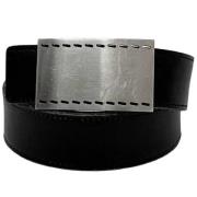 Pre-owned Leather belts Hermès Vintage , Black , Heren