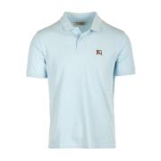 Blauwe Polo Piquet T-shirts en Polos Roy Roger's , Blue , Heren