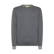 Stijlvolle O-Neck Jumpers Sun68 , Gray , Heren