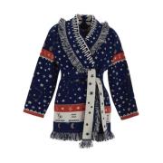 Astrologie Wiel Cardigan Alanui , Blue , Dames