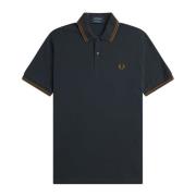 Originele Twin Tipped Polo Night Green Fred Perry , Blue , Heren