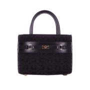 Zwarte tas met Pochette Elisabetta Franchi , Black , Dames