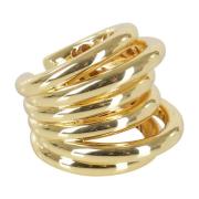 Elegante Gouden Ring Ale Nieuw Federica Tosi , Yellow , Dames