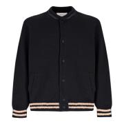 Bomber Varsity Cashmere Laneus , Black , Heren