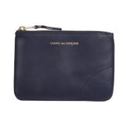 Clutch met Rits Sluiting Comme des Garçons , Blue , Unisex