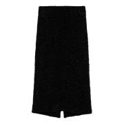 Mini Rok in Trendy Stijl Balenciaga , Black , Dames