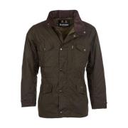 Classic Sapper Wax Jacket Barbour , Green , Heren