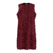 Elegante bloemenjurk in Oxblood Bruuns Bazaar , Red , Dames