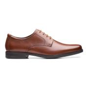 Bruine Heren Veterschoen Clarks , Brown , Heren