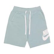 Alumni Trainingspak Shorts Mineral/Wit Nike , Blue , Heren