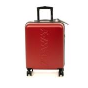 Rode Cabin Trolley Tassen K-Way , Red , Heren