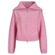 Diverse Cardigan Gebreid Moonlite Mauve Jack & Jones , Pink , Dames