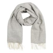 Witte Wintersjaal Windsor , White , Dames