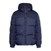 Hooded Jacket voor mannen in New York-stijl Tommy Hilfiger , Blue , He...