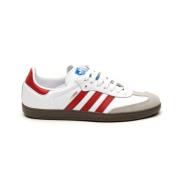 Rode Samba OG Sneakers Adidas Originals , Multicolor , Heren