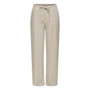 Vilo Diamanti Lange broek Only , Beige , Dames