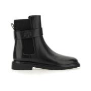 Leren Chelsea Boots, Rubberen Zool, Vietnam Tory Burch , Black , Dames