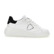 Witte Sneakers Parijse Stijl Philippe Model , White , Dames