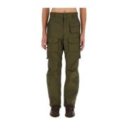 Katoen Polyester Broek Gemaakt in VS Engineered Garments , Green , Her...