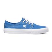 Blauw/Wit Lage Herensneakers DC Shoes , Blue , Heren