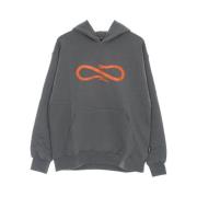 Grijs/oranje Lichtgewicht Hoodie Propaganda , Gray , Heren