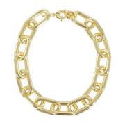 necklace Federica Tosi , Yellow , Dames