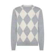 Wolmix O-Neck Truien Sun68 , Gray , Heren