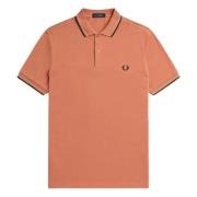 Polo met korte mouwen Fred Perry , Orange , Heren