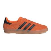 Retro Gazelle Indoor Sneaker Orange/Black/Gum Adidas Originals , Orang...