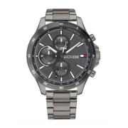 Herenhorloge Bank Tommy Hilfiger , Black , Heren