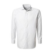 Hugh Herenshirt in Klassieke Stijl Baldessarini , White , Heren