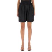 Gelaagde Logo Boxershorts Alexander Wang , Black , Dames