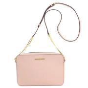 Pre-owned Leather crossbody-bags Michael Kors Pre-owned , Pink , Dames