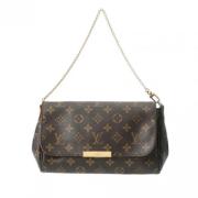 Pre-owned Fabric louis-vuitton-bags Louis Vuitton Vintage , Brown , Da...