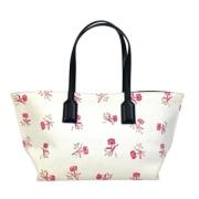 Pre-owned Canvas totes Loewe Pre-owned , White , Dames