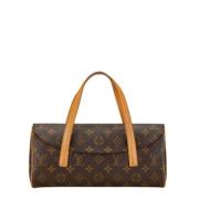 Pre-owned Leather louis-vuitton-bags Louis Vuitton Vintage , Brown , D...