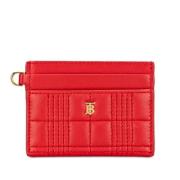 Pre-owned Leather wallets Burberry Vintage , Red , Dames