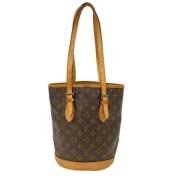 Pre-owned Fabric louis-vuitton-bags Louis Vuitton Vintage , Brown , Da...