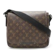 Pre-owned Fabric louis-vuitton-bags Louis Vuitton Vintage , Brown , Da...