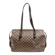 Pre-owned Canvas louis-vuitton-bags Louis Vuitton Vintage , Brown , Da...