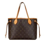 Pre-owned Canvas shoulder-bags Louis Vuitton Vintage , Brown , Dames