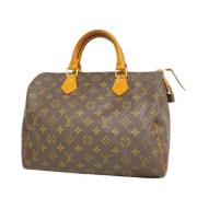 Pre-owned Canvas louis-vuitton-bags Louis Vuitton Vintage , Brown , Da...