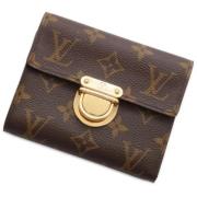 Pre-owned Fabric wallets Louis Vuitton Vintage , Brown , Dames