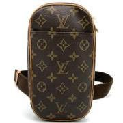 Pre-owned Fabric louis-vuitton-bags Louis Vuitton Vintage , Brown , Da...