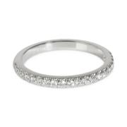 Pre-owned Platinum rings Tiffany & Co. Pre-owned , Gray , Dames